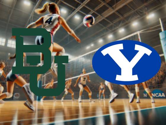 Baylor Bears at BYU Cougars Womens Volleyball